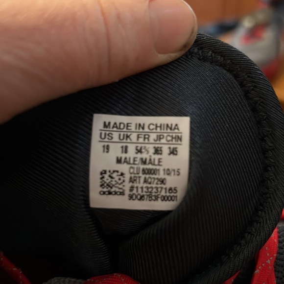 New Mens Adidas size 17 althletic shoes - Picture 2 of 4